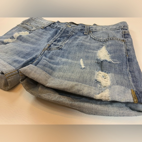 Rails denim factory distressed shorts size women’s 26 (bin i) - Picture 2 of 8